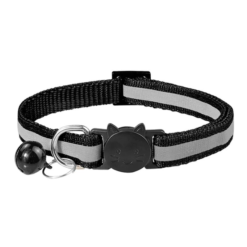 Collier pour chiens et chats avec une clochette et un réflecteur, réglable, solide, résistant, universel, PetJet