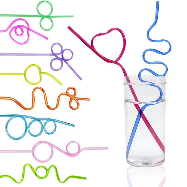 Creative Cartoon Reusable Straws Vibrant Eco-Friendly Design for Holiday Parties Daily Juice Beverages High Quality Supplies