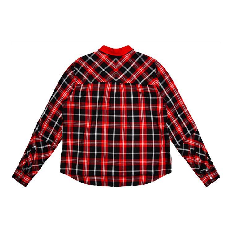 Levis X Jahan Loh Plaid Long Sleeve Shirt Women Shirts Red 18288-0000