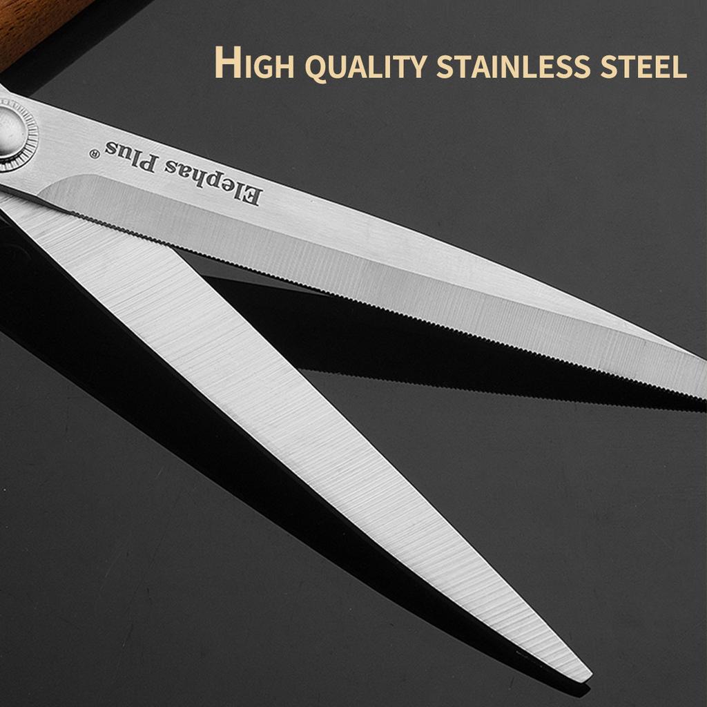 ELephas PLus - Barbecue scissors Kitchen Poultry Shears Butcher Meat Cleaver Scissors Sharp Vegetable Fish Cutter scissors5