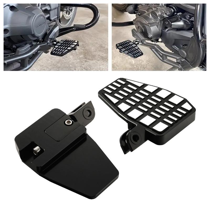Motorcycle Front Footrests Foot Pegs Wide Pedals For Honda Cmx1100 Rebel 1100 2021-2022