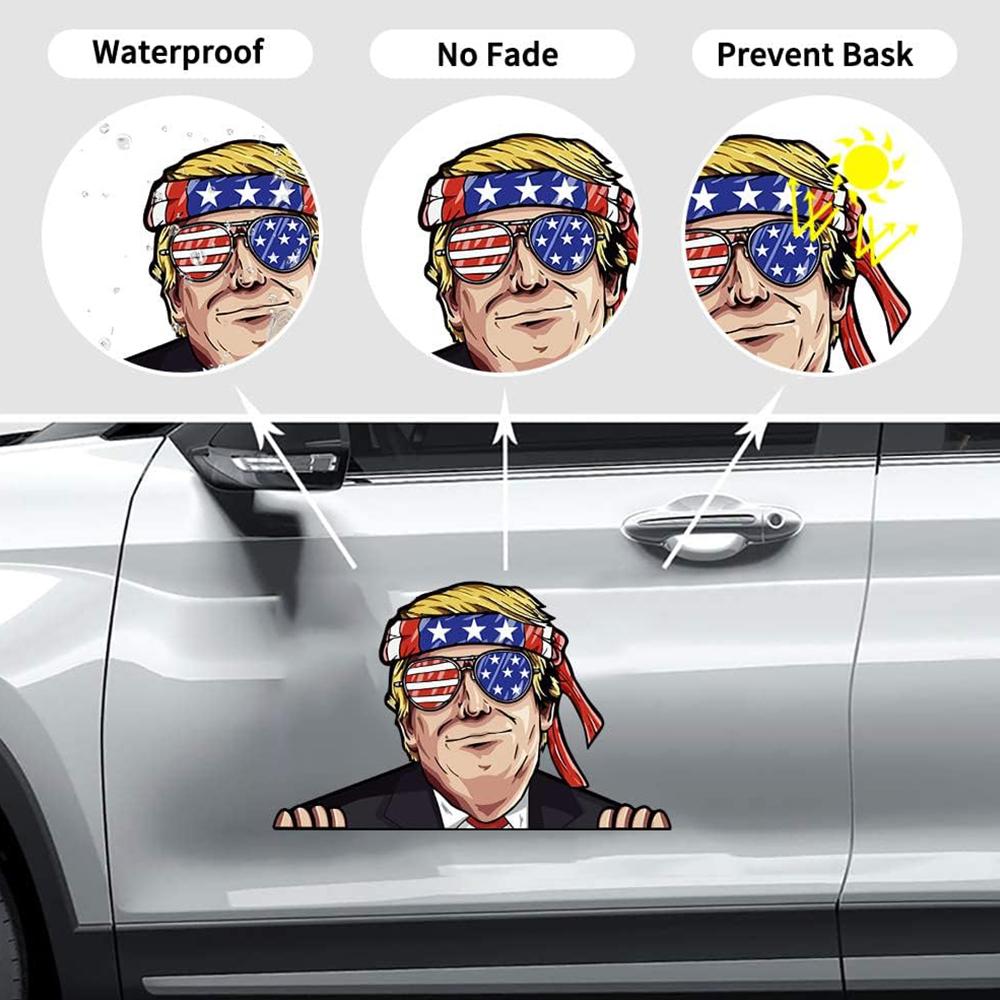 New Car Sticker Waterproof Vinyl Peeking Decal Funny Decal for Car Window Bumper