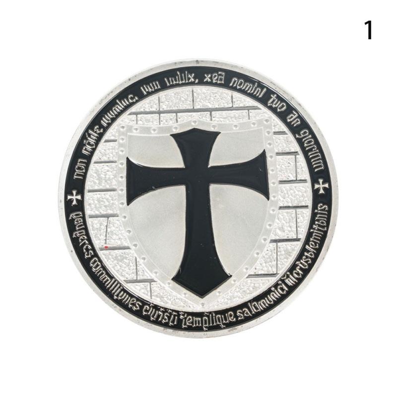 

Папская экспедиционная сила Рыцари-тамплиеры Медаль Коллекция европейских рыцарей Поделки, Рождественский подарок, Подарки в носок, Подарок на День святого Валентина