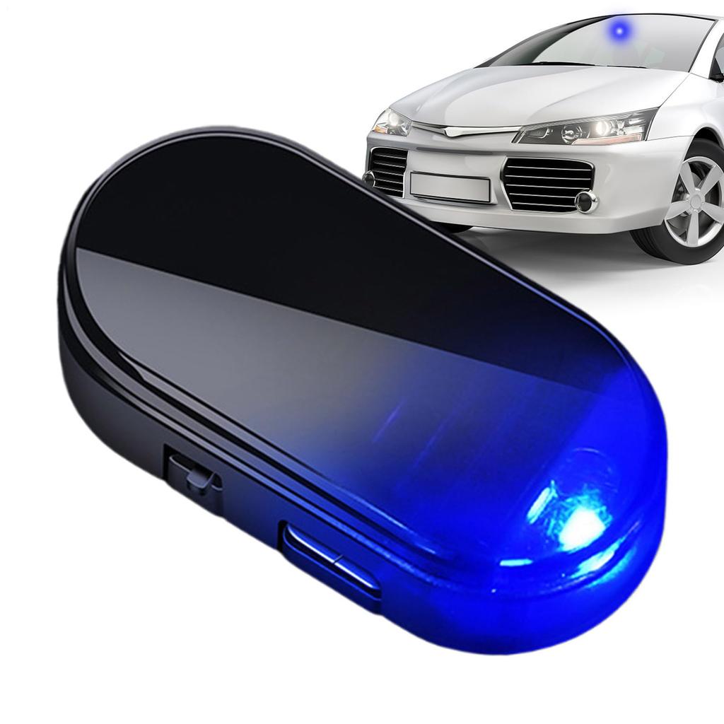 Solar Powered Simulation Dummy Alarm, Car Solar Power, LED Light, Solar Charging, Security Light,