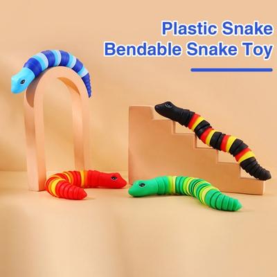 Fidget Toy Bendable Funny Educational Portable Stress Relief Decompression Kids Adults Snake Sensory