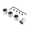 Stainless Steel Anti-Theft Car Tire Valve Caps Dust Proof for Citroen C2 C3 C4 C5 Picasso Berlingo Wheel Tyre Styling Accessorry vh62