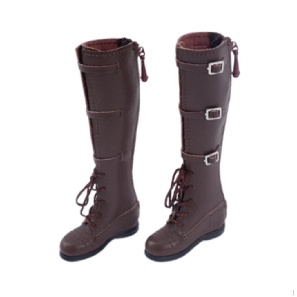 1/6 Scale Doll Shoes Collection, Boots Compatible with 12 Inch Figures