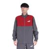 Puma Sports Jersey Top and Bottom Mesh Woven Color Block Suit 684143 24 Color Galactic Gray Set, Lining, Men's Fall/Winter (69)