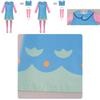 Cute Fantasy Trolls Cosplay Costume Poppy Dress Anime Halloween Stage Outfit