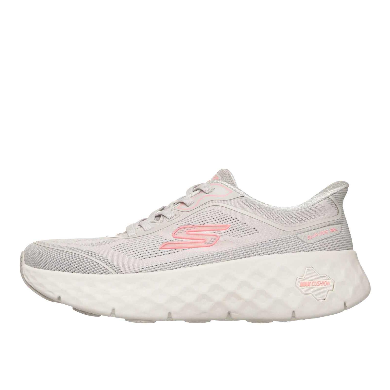 Skechers Max Cushioning Go Walk Lightweight Comfortable Versatile Breathable Low-Top Walking Shoes Women sneaker 126031-GYPK 38