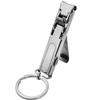 Ultra Thin Foldable Keychain Nail Clippers Stainless Steel Hand Toe Cutter