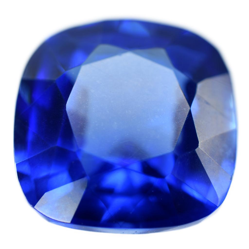 Natural Tanzanite Blue Cushion Shape 9 Ct Certified make jewelry Loose Gemstone