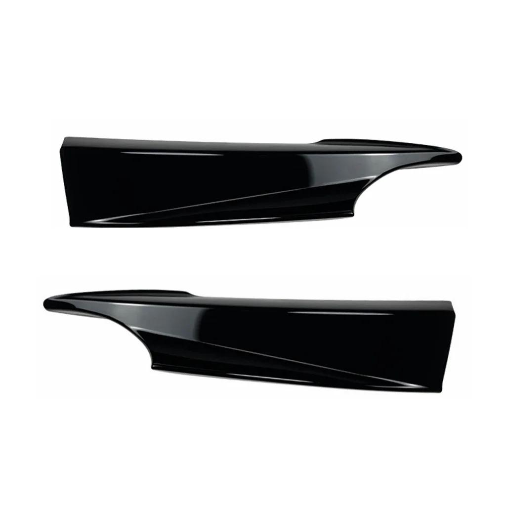 

For BMW 3 Series GT F34 320i 325i M Sport 2014- Car Front Bumper Lip Spoiler Side Cover Diffuser Splitter Corner Body Kit Gloss Black