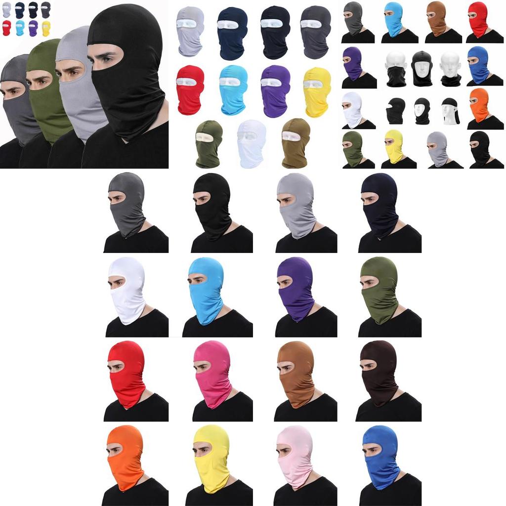 Twarz Czapki Odzież Zimowa Maska Męska Damska Cienka Czapka Rowerowa Narciarska Sportowa Szaliki