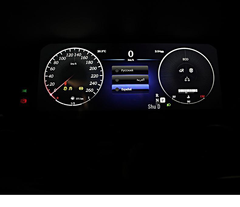 Mercedes-Benz New Vito Smart LCD Instrument Panel: Plug-and-Play, Non-Destructive, High-Definition Display