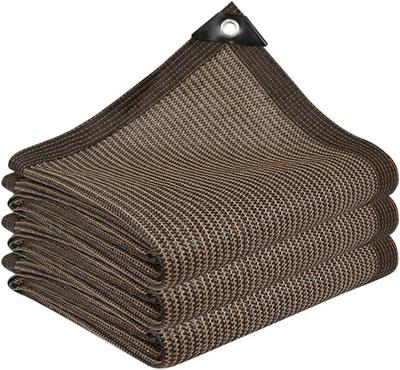 Sun Blackout UV Easy Stair Guardrail Protection Net for Gardening and Brown 3M Shade, Netting, 95% Resistant, Dustproof, High-Density