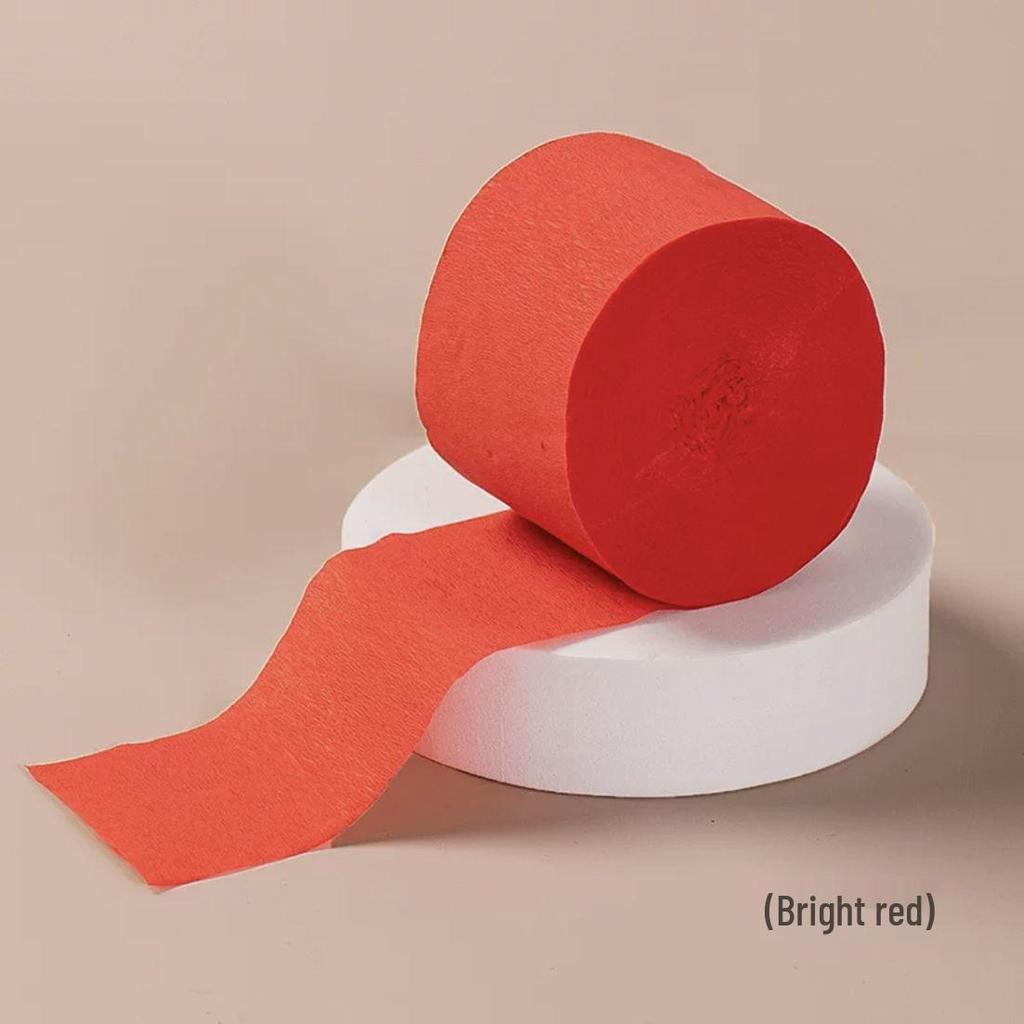 Bunte Luftballon-Quasten & Krepppapier-Bänder für Geburtstags- & Kindergarten-Dekorationen