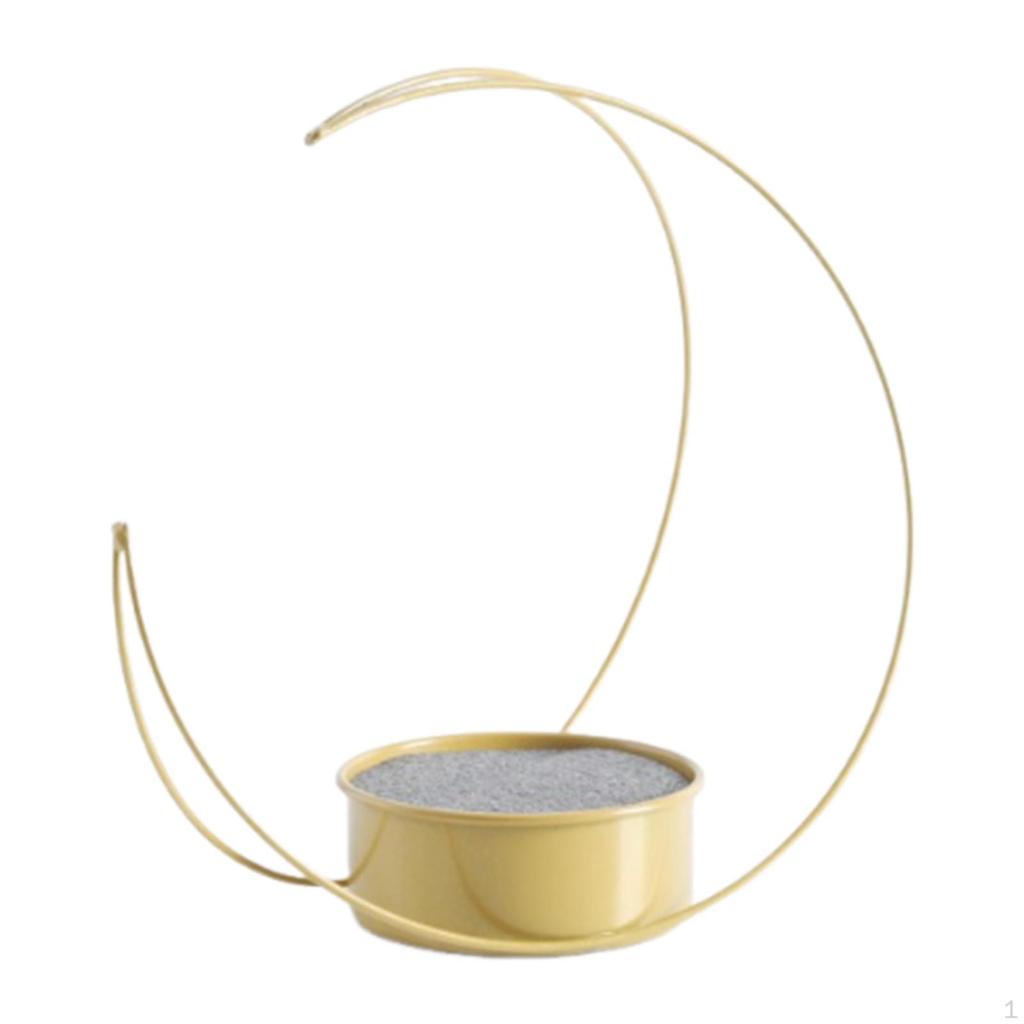 Creative Metal Flower Stand for Table Centerpiece Bookshelf Housewarming Kitchen