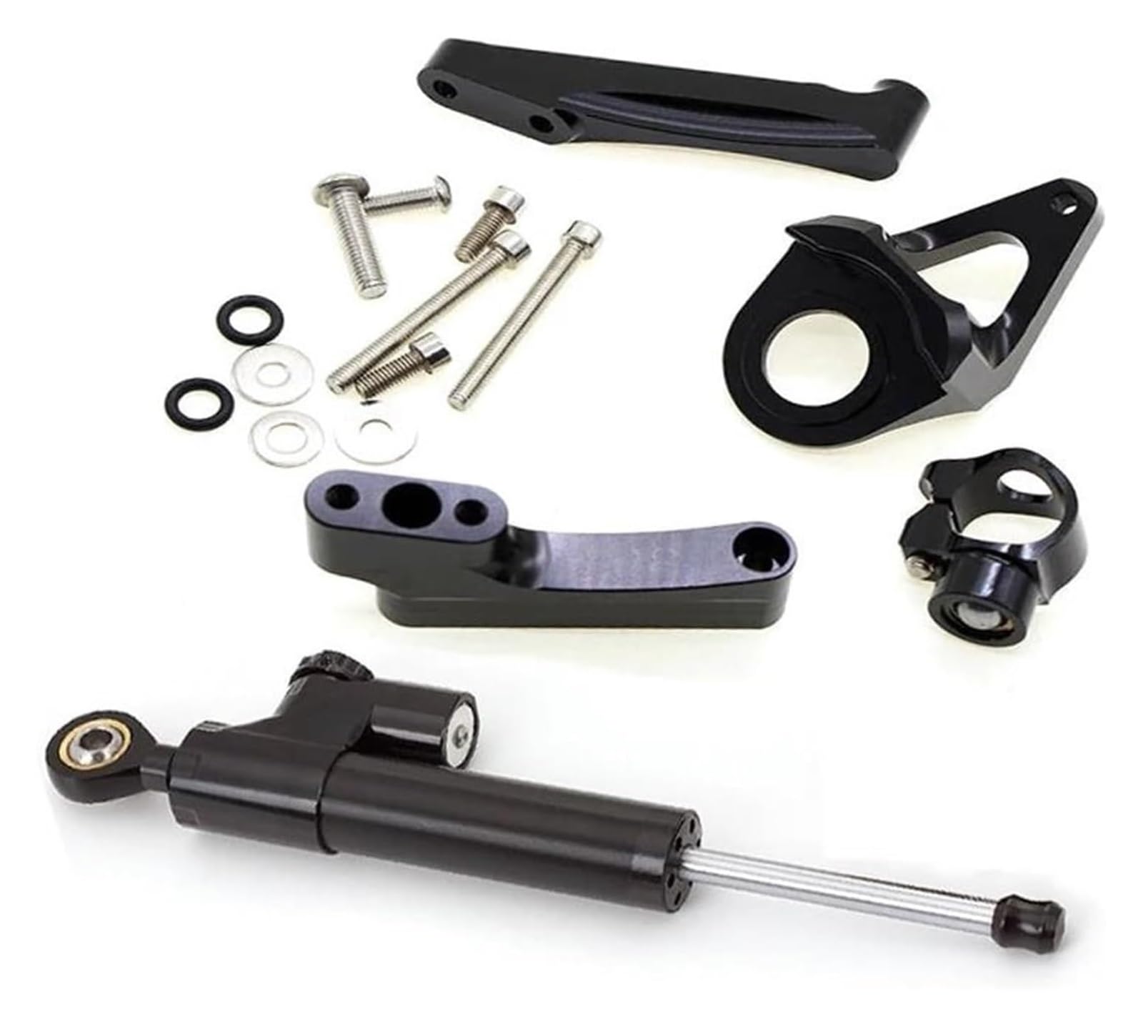 Стабилизатор демпфера для Suzuki GSX1300R Hayabusa 1300 1998-2019 Мотоциклетный стабилизатор рулевого демпфера Комплект кронштейнов крепления Стабилизатор Демпфер Комплект 1 One size