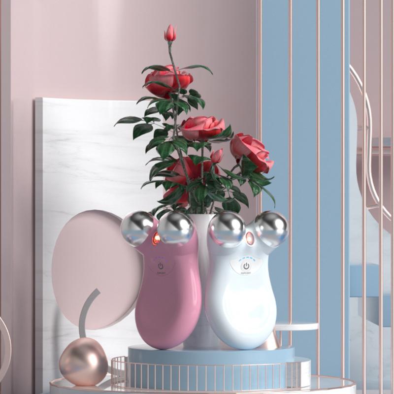 Mikrostrom-Schönheitsgerät, Gesichtslifting, Straffung, Hautverjüngung, Multifunktionales Hautlifting-Gerät für den Heimgebrauch