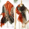 Spring Summer Women Large-size Gauze Beach Shawls Muslim Hijabs Travel Thin Sunscreen Scarf/Scarves