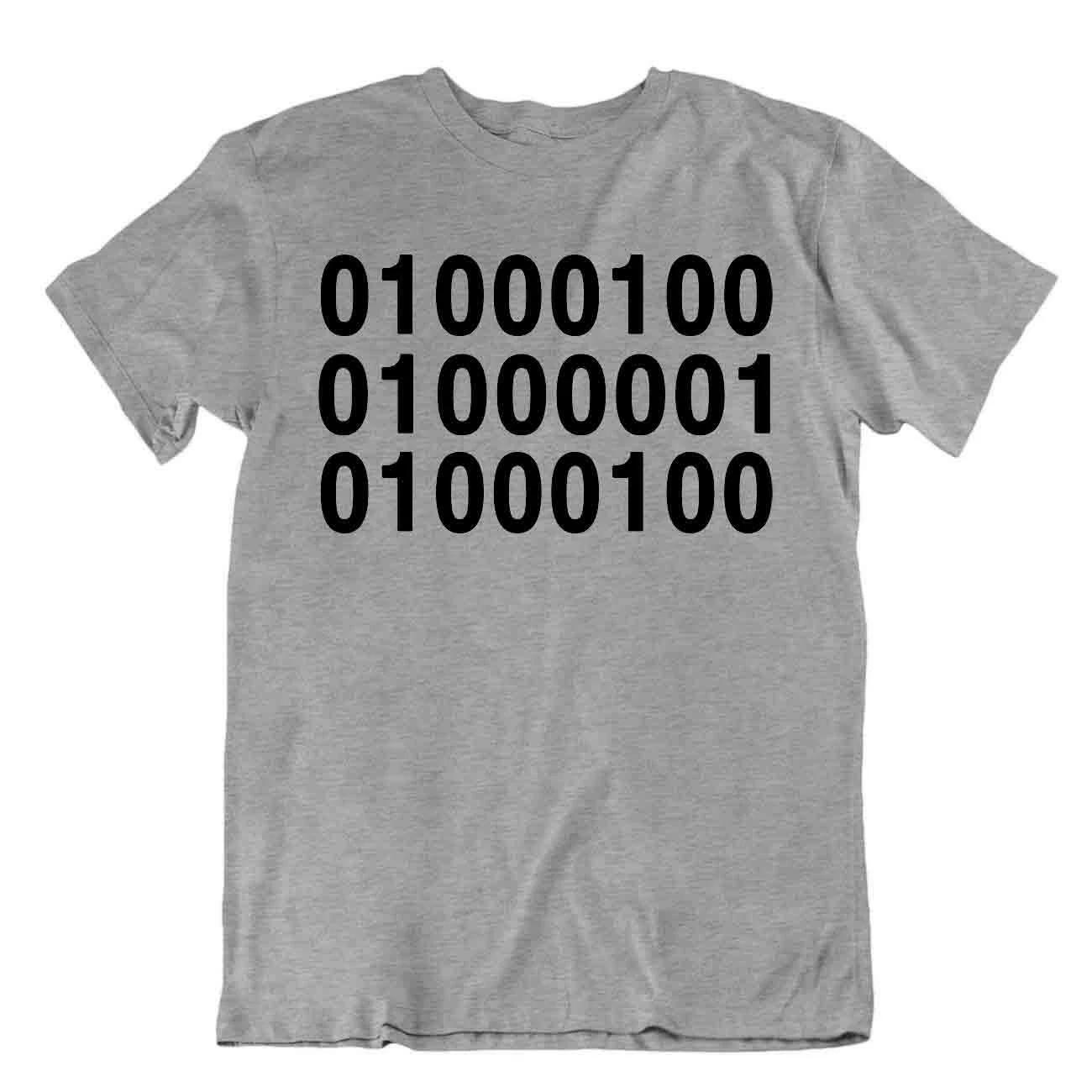 Binary Language Tshirt Funny Geek T Shirt Programmer Tee XL