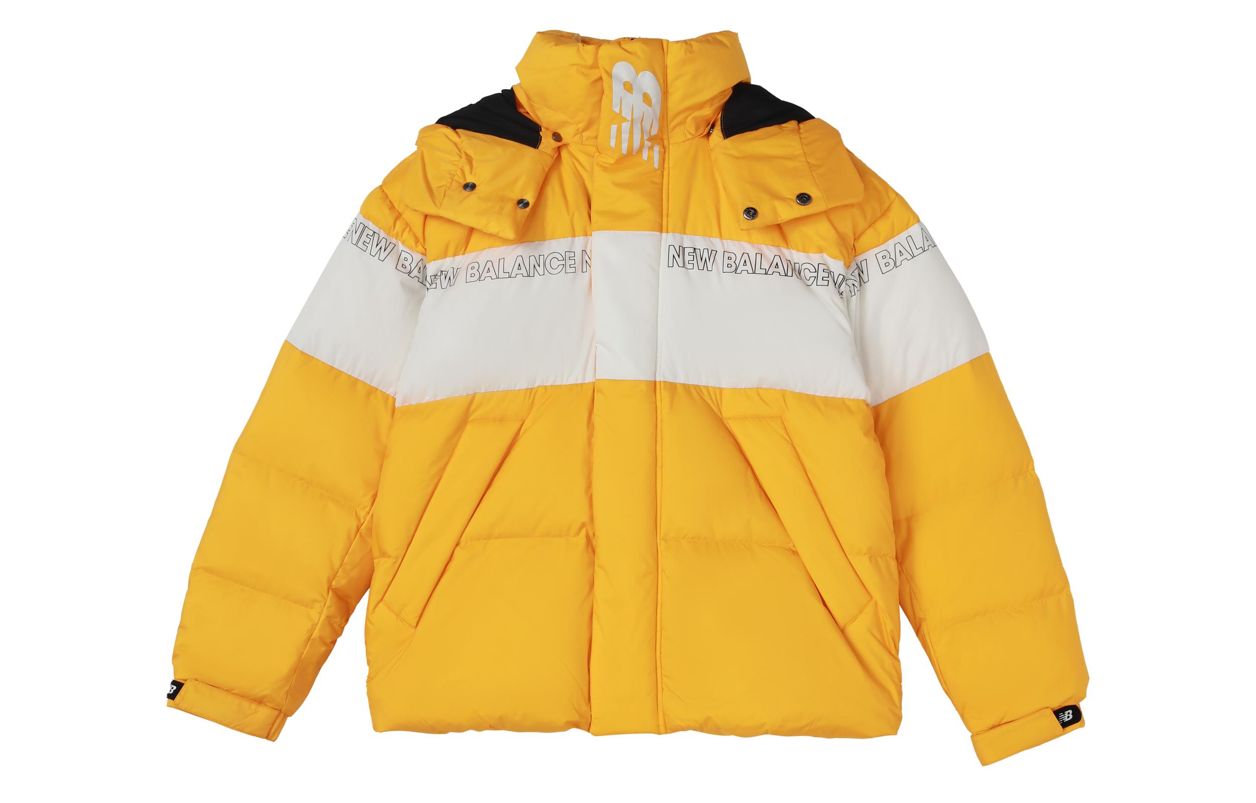 New Balance Down Jackets Men s Yellow Detachable Hood Moderate Other NP943011-MY XL