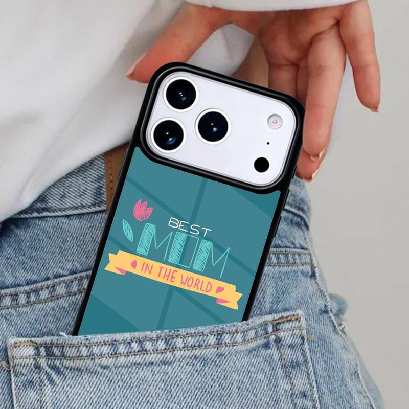 Best Mom Ever Quotes Phone Case for iPhone 16e 15 14 13 12 17 Pro Max Plus Air 17pro Cover Coque