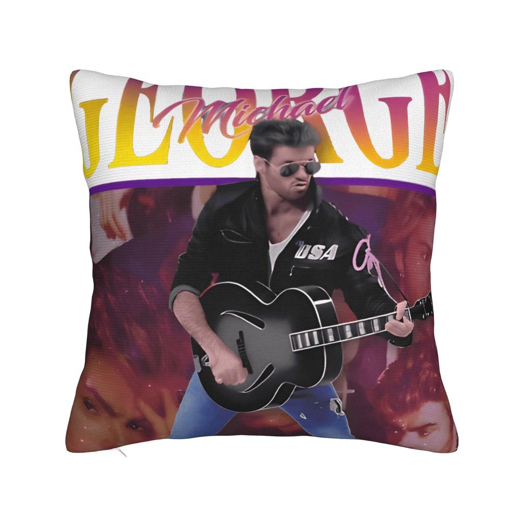 Pillow Cover George Michae Retro Trendy Pillow Case For Chair Sofa Home Decor Pillowcases