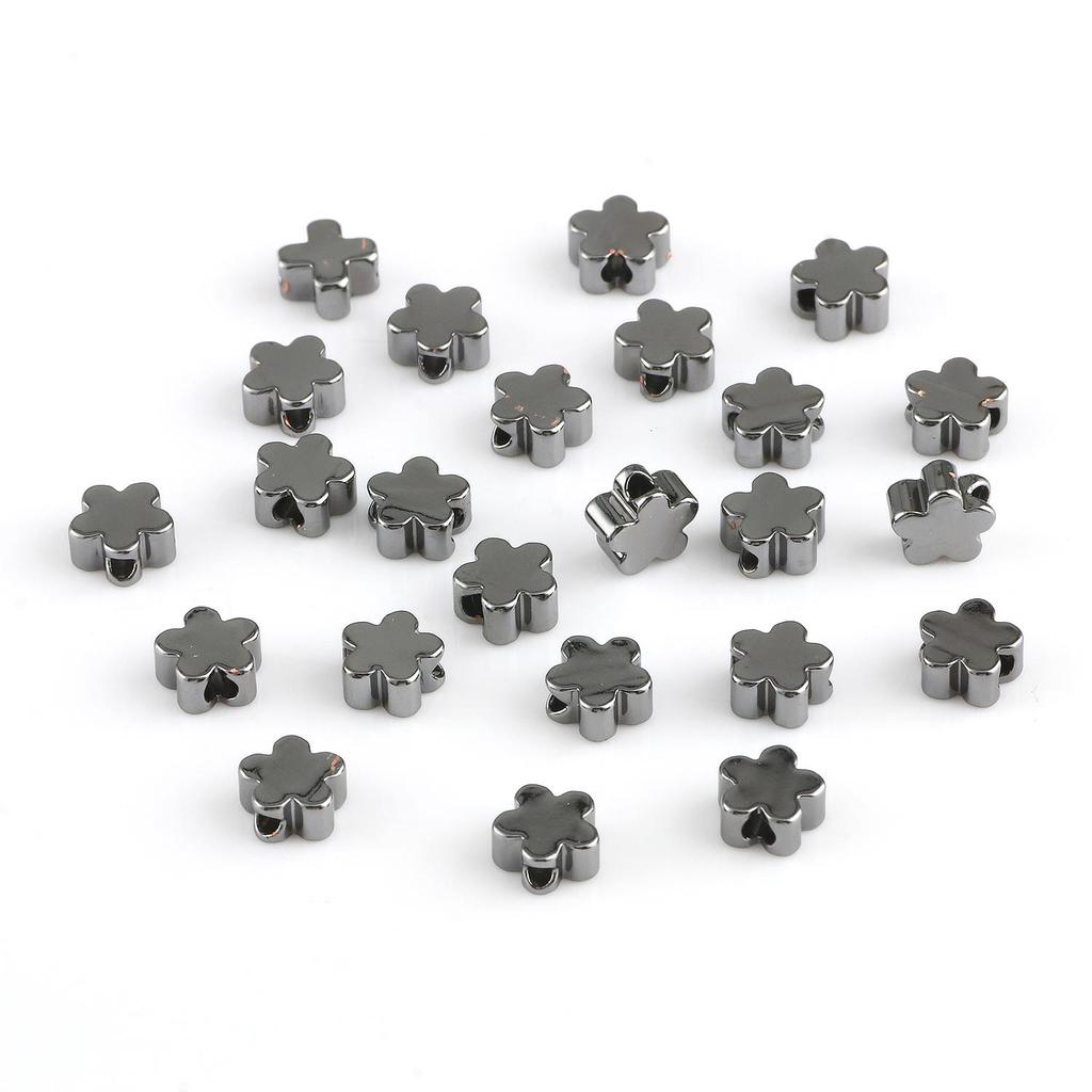 10pcs Copper Beads Charms Cross Heart Star Moon Beads Plated Crafts Color Retention Beads for Jewelry Making Diy Bracelet Necklace