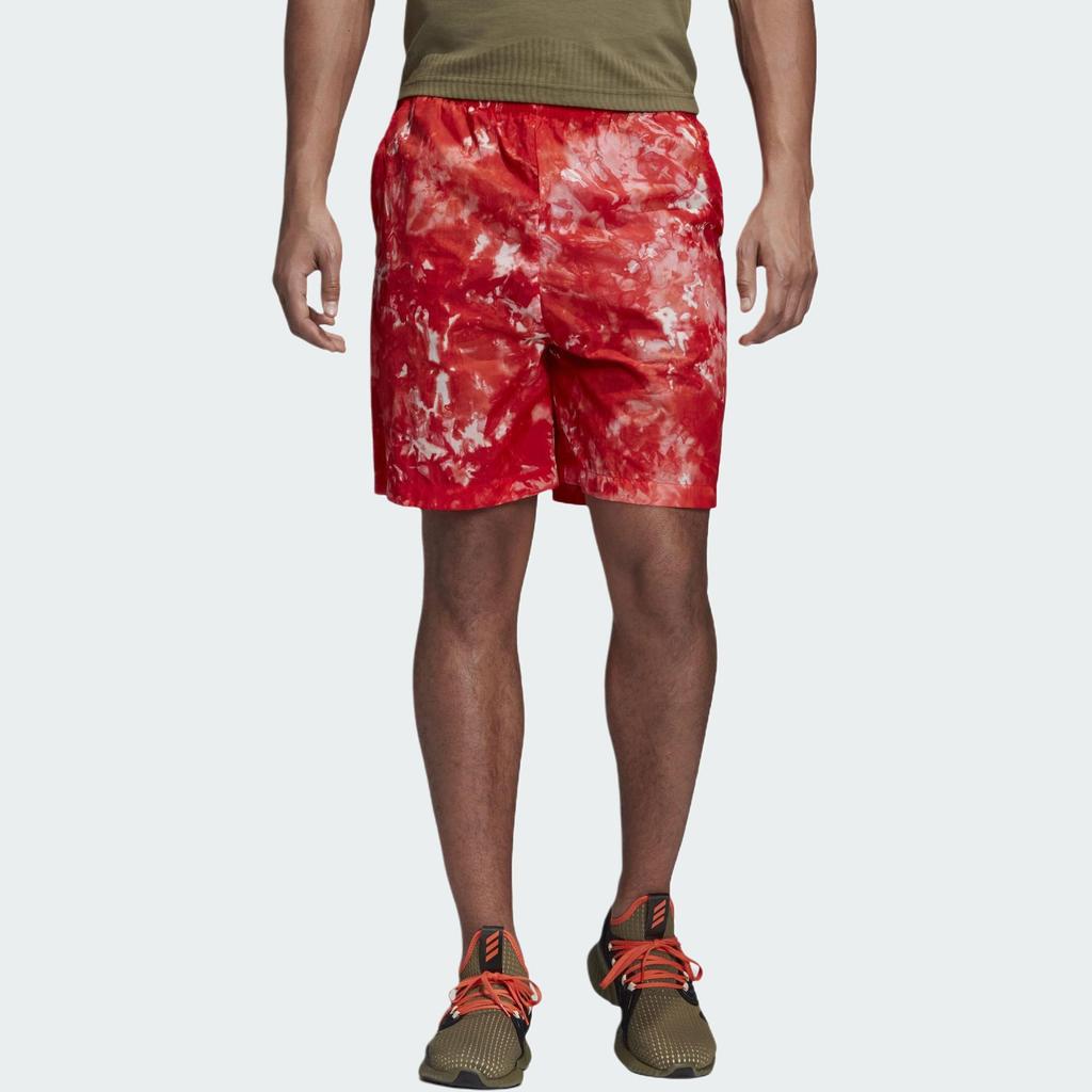 Adidas ID Spray Dye Fashion Comfortable Versatile Casual Shorts Men shorts Shock-Red DU5277