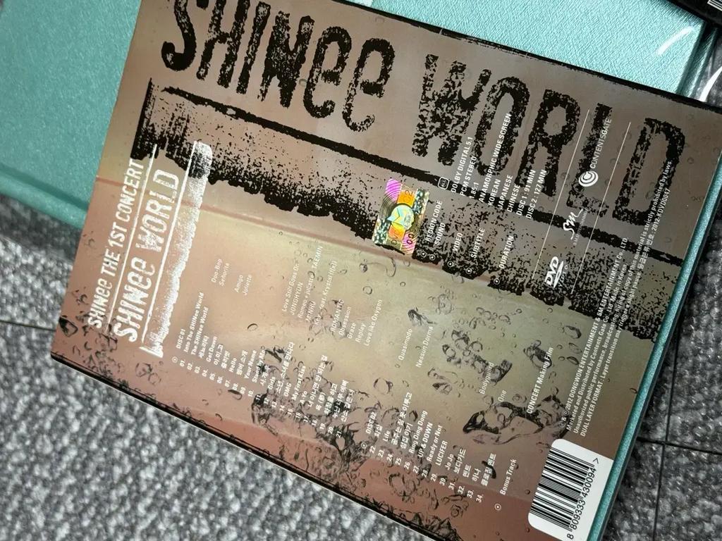 SHINEE Tokkon Live-Album Dev DVD Fotobuch Erste Con Gebraucht