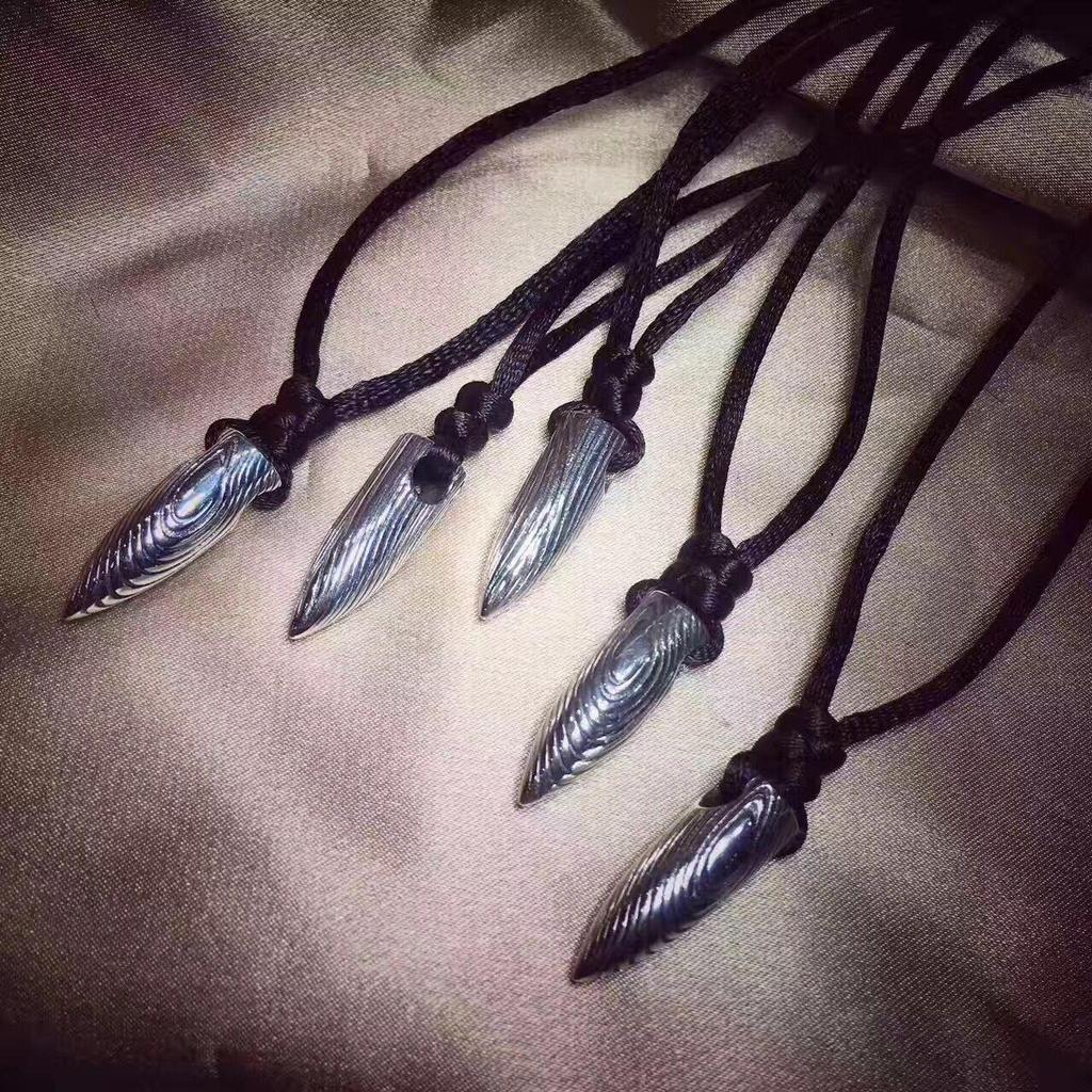 Wolf Warrior 2 Pendant Necklace: Wu Jing Retro Bullet Style for Men and Women