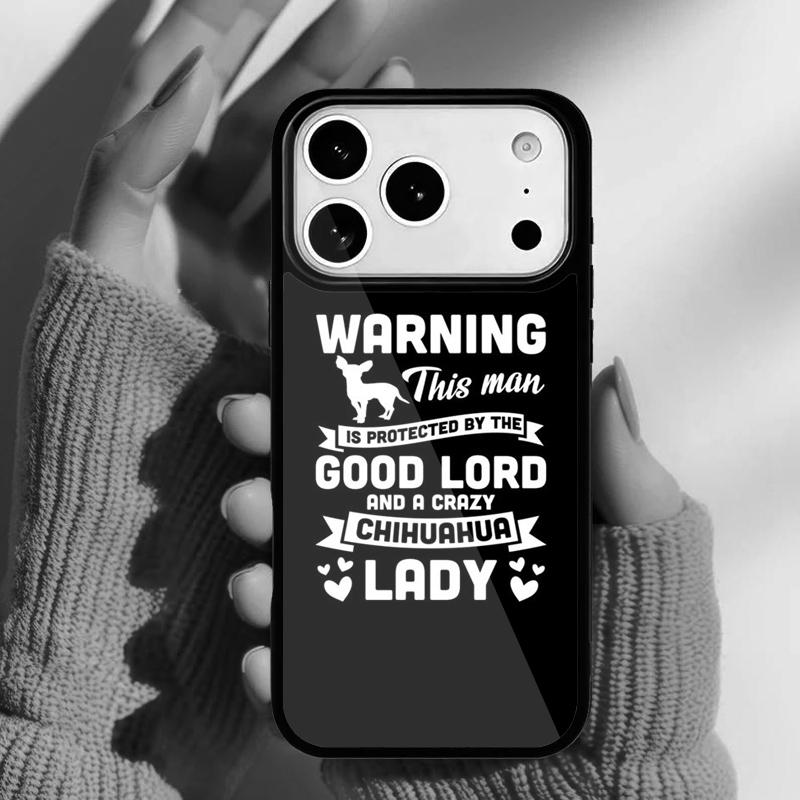 Super Cool Chihuahua Dog Phone Case for iPhone 17 Air 16e 15 14 13 Pro Max Back Cover for 12 11 Pro Coque