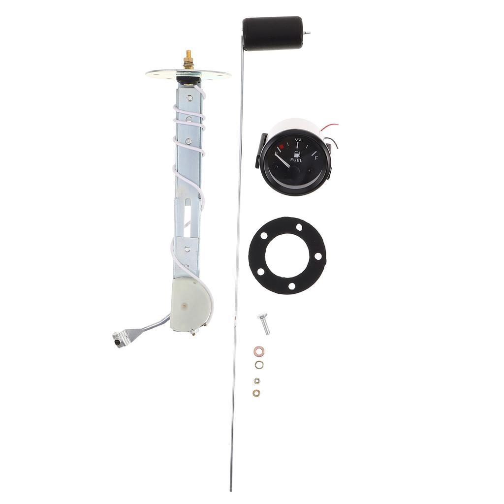 1Set 52Mm Automotive Fuel Gauge with Oil Tank Float Sensor for Car Truck Motorcycle Boat Rv Atv Yacht Marine Gas Level Indicator