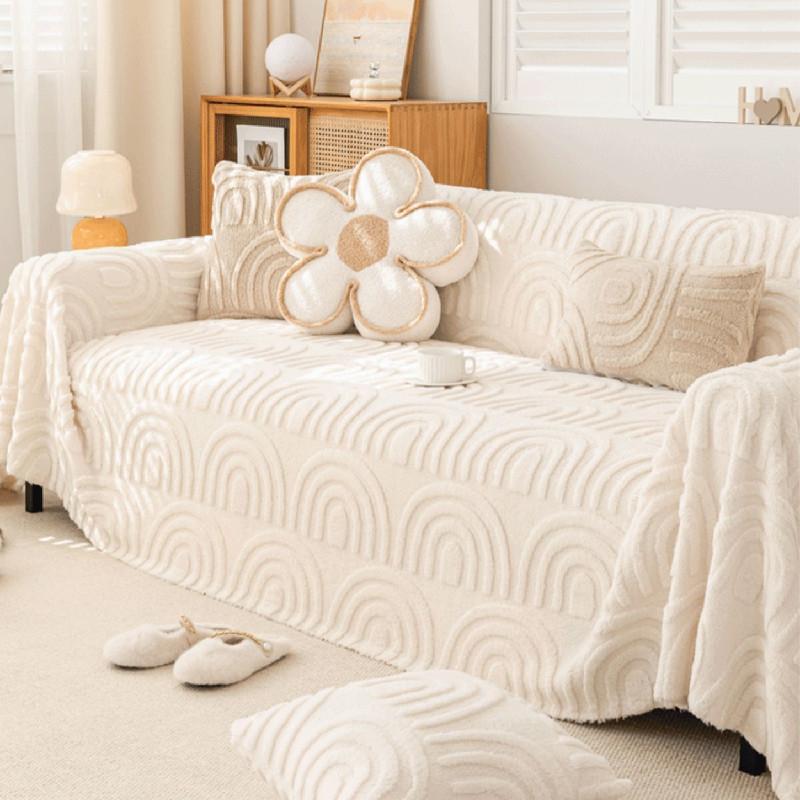 Fashion Warm Sofa Cover Simple Armchair Blanket All Inclusive Modern Couch Cushion for Living Room Home Decor