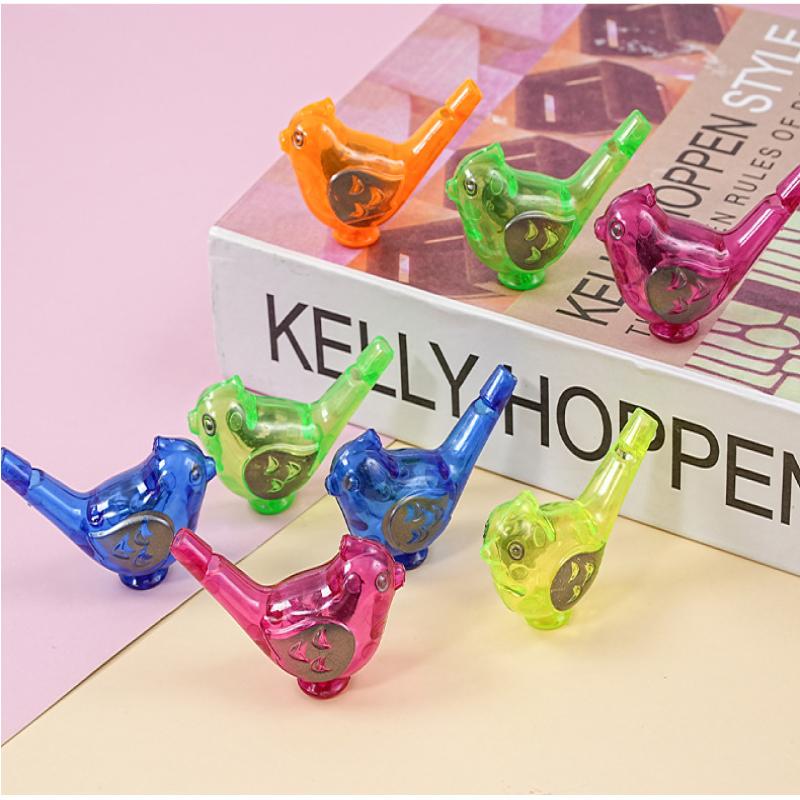 10 Pcs Random Color Bird Whistle Outdoor Sports Drawing Funny Musical Toy Novelty Educational Novelty Musical Toy Children Toy