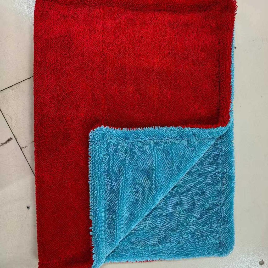 Double-sided Braided Car Wash Towel - Absorbent and Durable