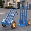 Erbeli Heavy-Duty 2-Wheel Hand Truck with 14-inch Pneumatic Tires CN plug (adapter included)