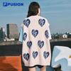 FILA FUSION Unisex Autumn 2025 Loose Knit Sweater Vest