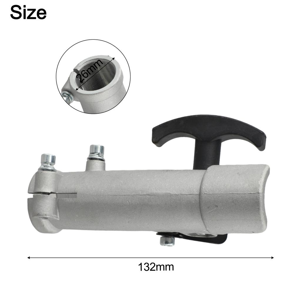 Metal Extension Pole Connector For Hedge Trimmers, Brush Cutters, Fits 26mm & 28mm Shaft Diameter Garden Tool