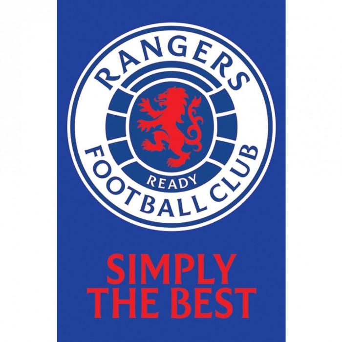 Rangers FC Póster Crista One Size