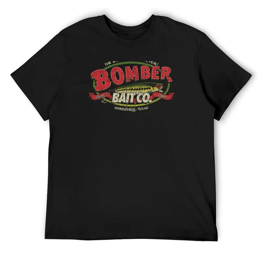 Bomber Bait Co. 1944 T-Shirt Anime Tops Anime T Shirts Short Sleeve Tee Men