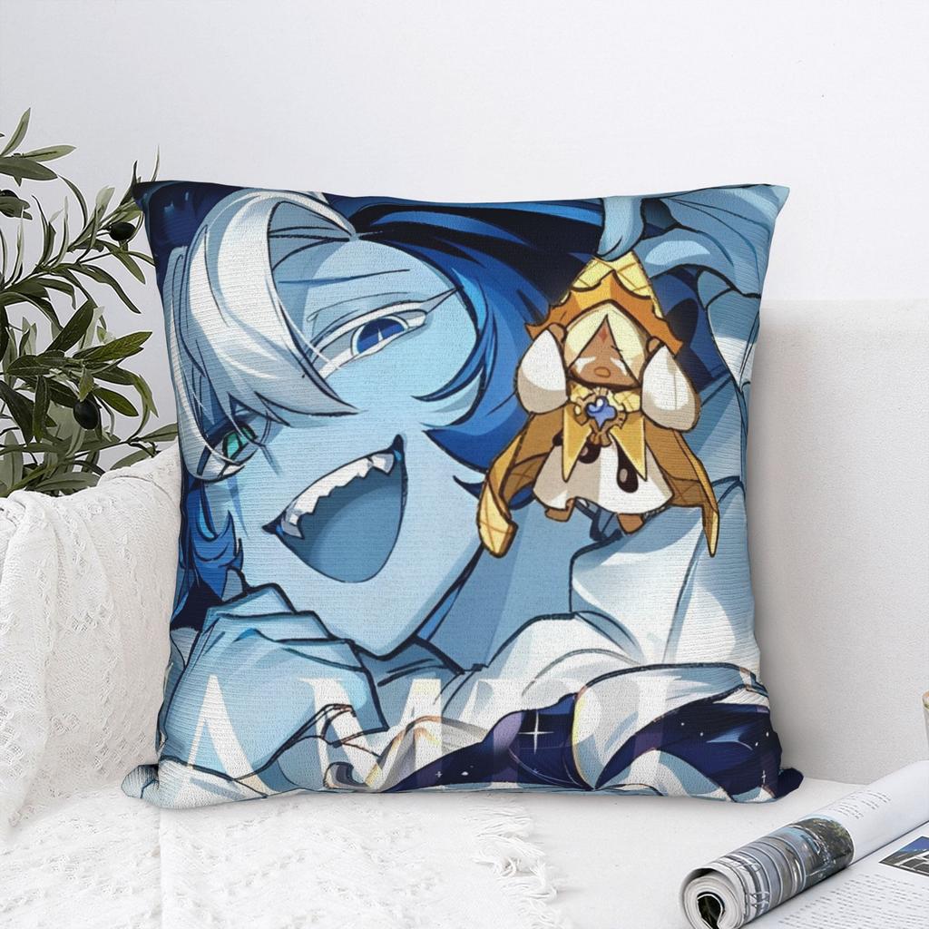 Cookie Run Kingdom  Pillow Cover Product Printing Cushion Cover Decorative Video Games Throw Pillow Case Cover Sofa Multi-Size