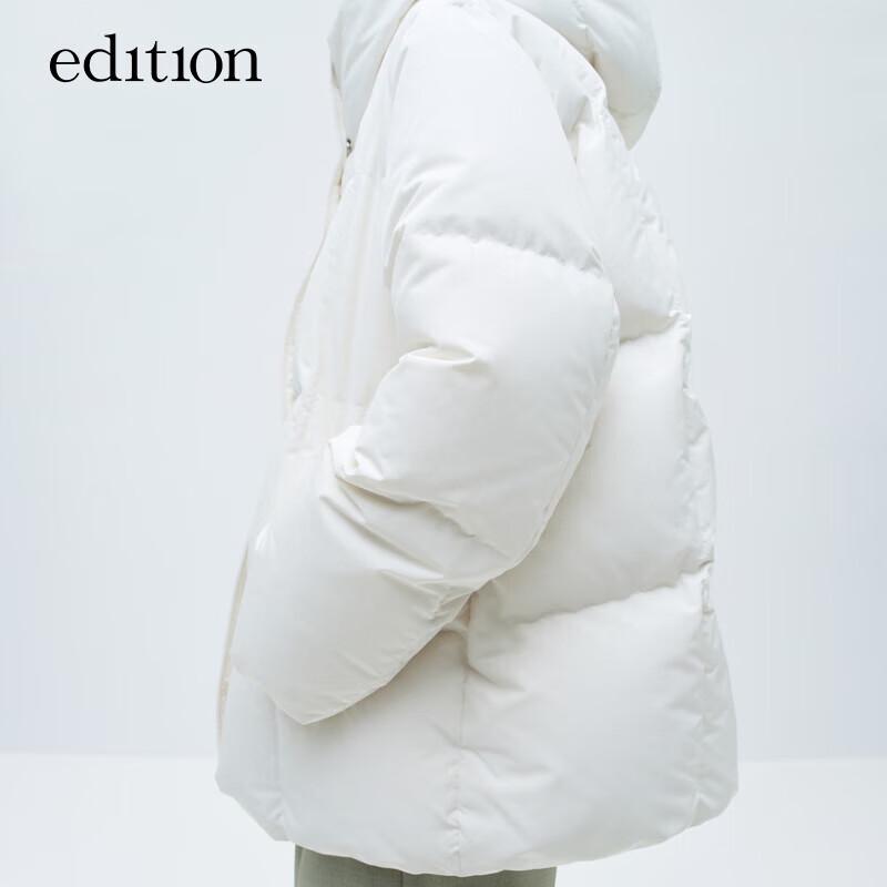 Edition Women's Hooded Short Goose Down Puffer Jacket