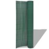 VidaXL Clôture de jardin Double face PVC 90 x 300 cm Vert