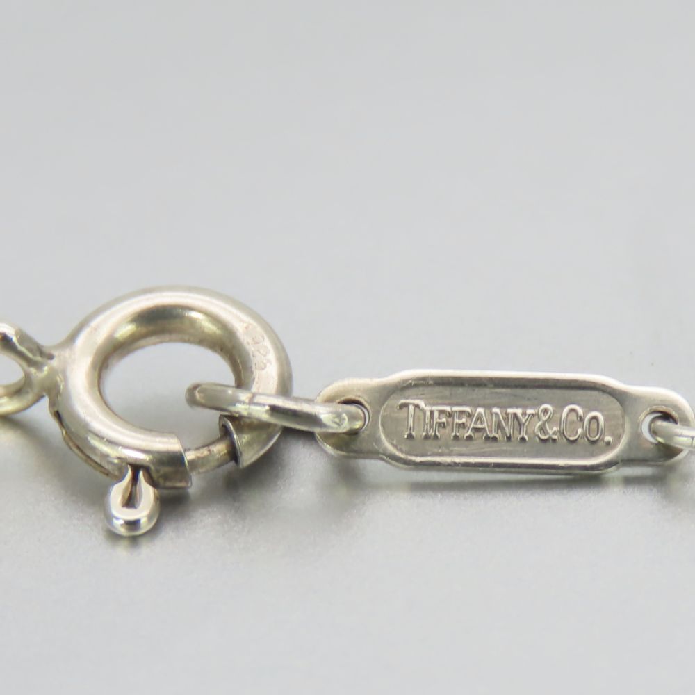 Used TIFFANY&Co. Necklace Silver925/K18 Yellow Gold 2.9g Silver Yellow Gold Heart