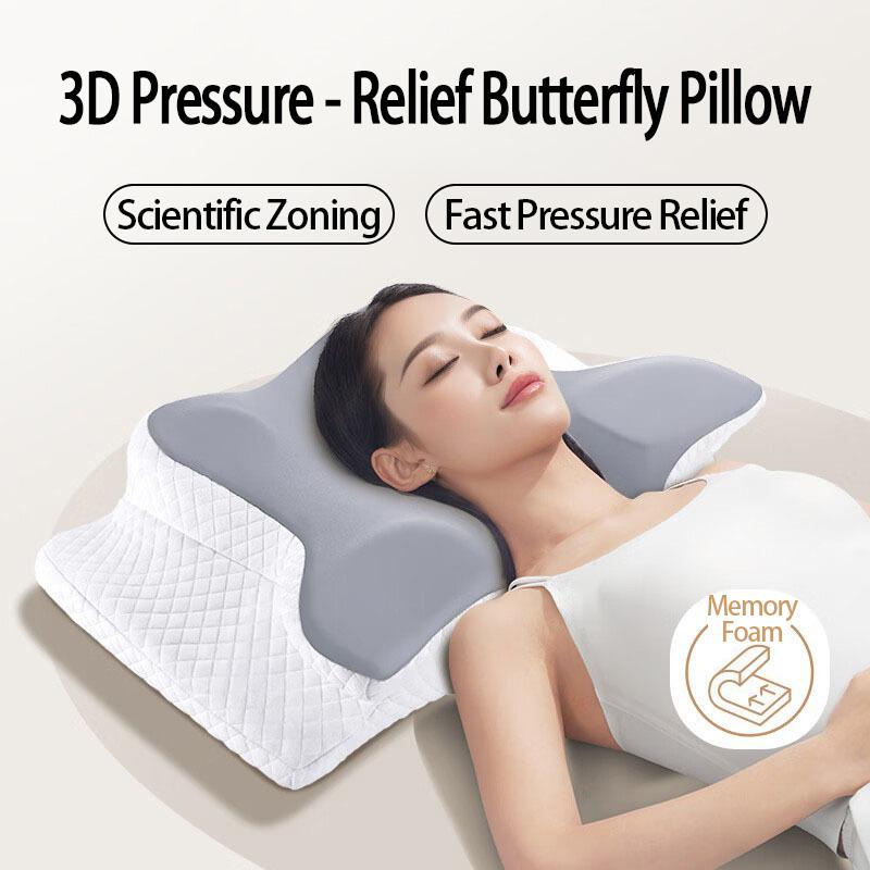 Memory Foam Pillow Cervical Orthopedic Pillow Relaxing Cervical Slow Rebound Ergonomic Pillow Orthopedic