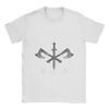 Men's T-Shirts Too Many Idiots Not Enough Axes Viking Funny 100% Cotton Tee Shirt Short Sleeve  T Shirts Crew Neck Merch Unique