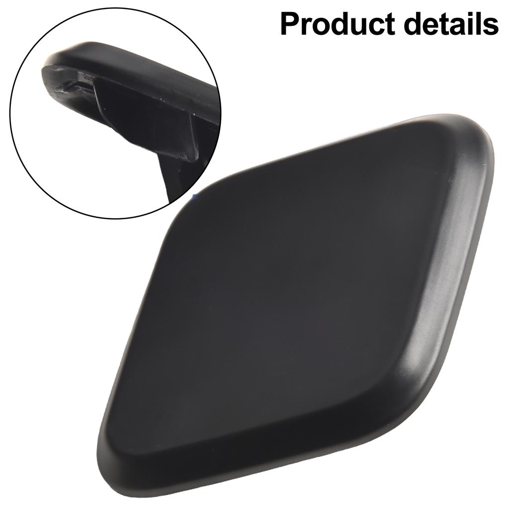 Headlight Washer Nozzle Jet Cover Compatible with For Ford Focus 2015 2018 Both Left and Right Side Plastic Replacement Part
